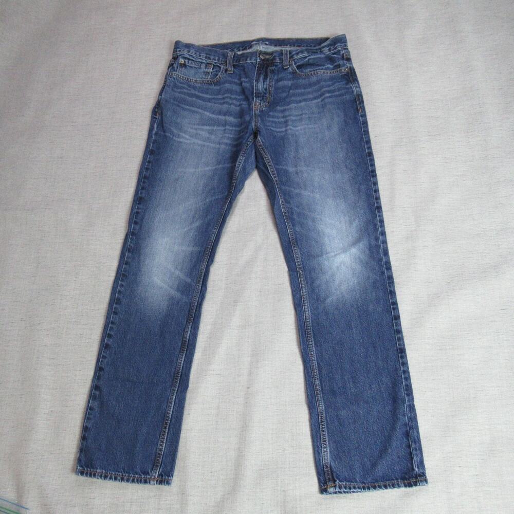 Old Navy Jeans Mens 36X32 Blue Slim Straight Leg Denim Outdoor Cowboy Western